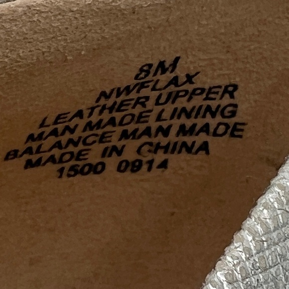 Nine West Silver Flax Pointed Toe Stiletto Pump Heels Size 8 Women’s - Picture 4 of 12